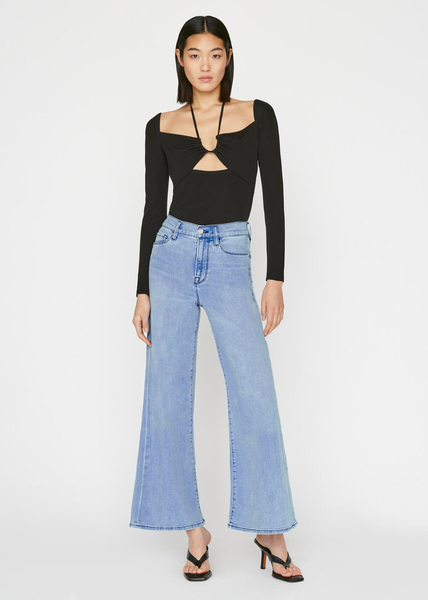 Le Palazzo Crop Wide Leg Jean