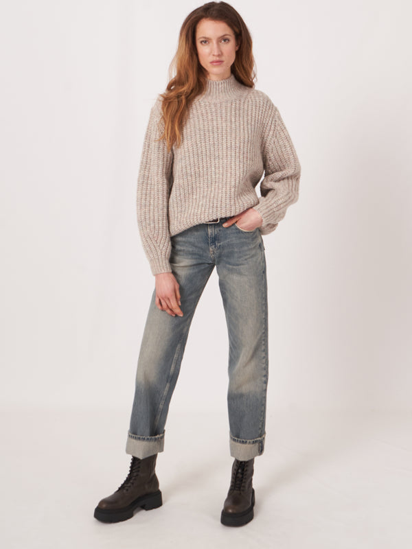 Repeat | Alpaca Wool Knitted Pullover | Magic