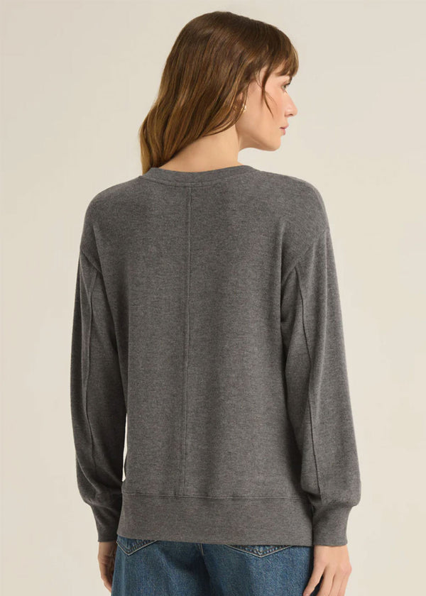 Wilder Cloud V-Neck Long Sleeve Top