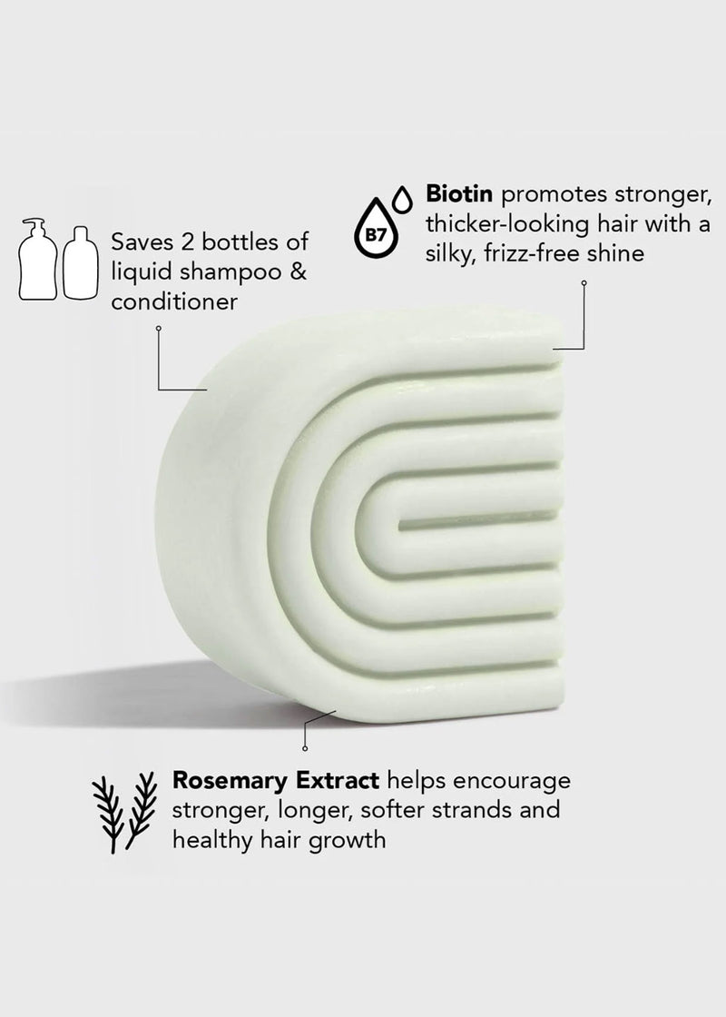 Solid Conditioner | Rosemary & Biotin