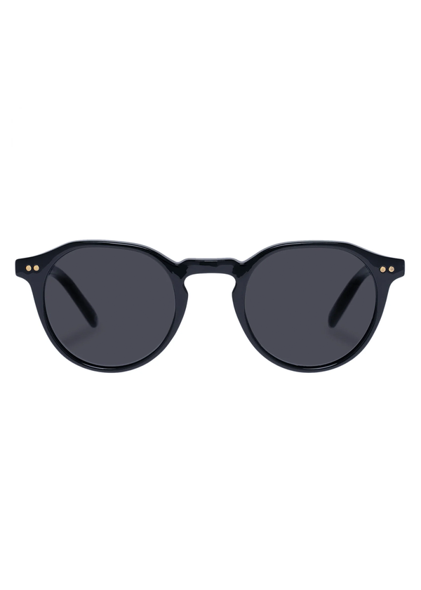 Le Specs Galavant Sunglasses | Black/ Smoke