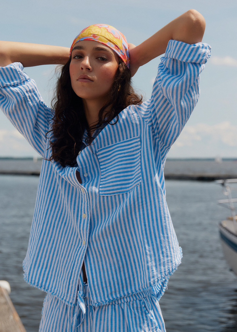 Keny Stripe Button Down Shirt