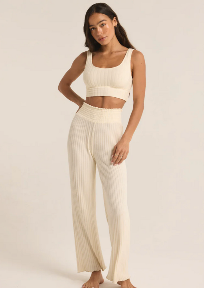 Soft Rib Long Pant