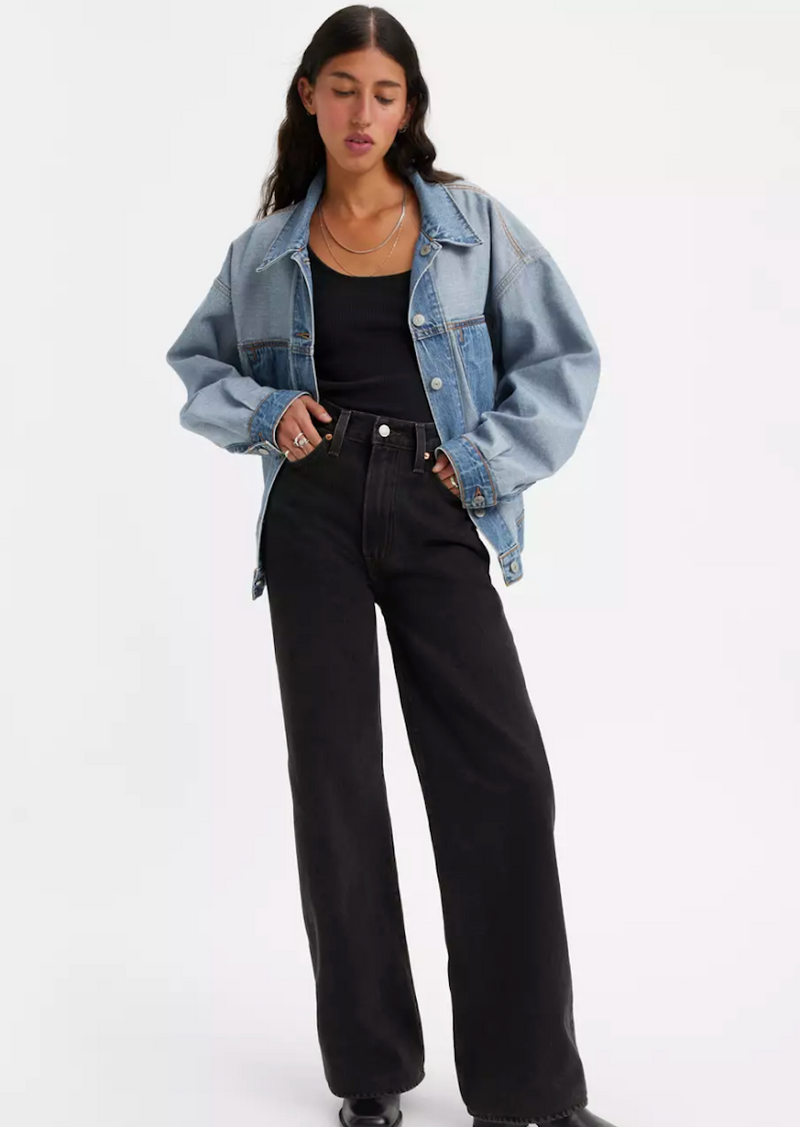 Levi's rib cage wide leg on sale