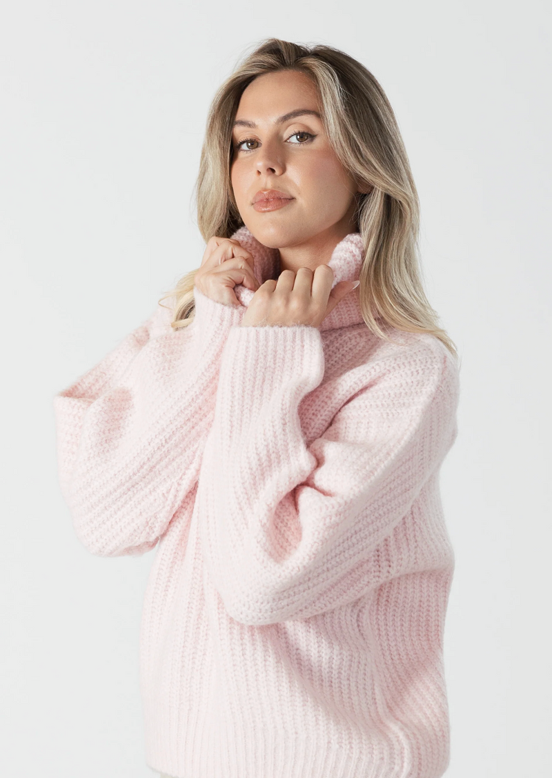 Sahar Ribbed Turtleneck Sweater