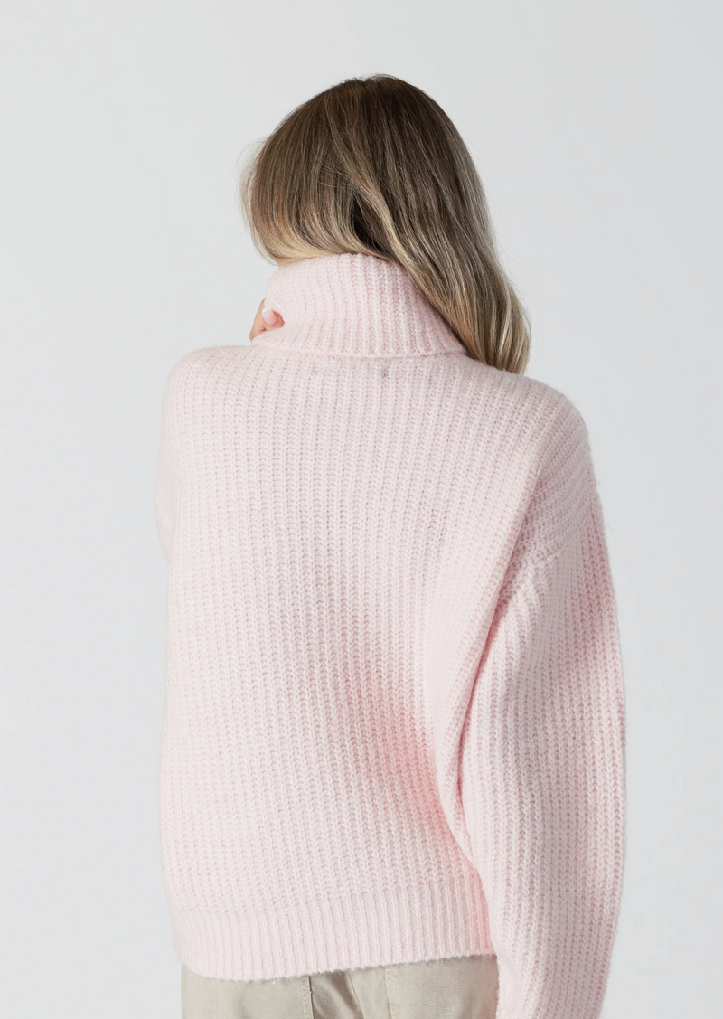 Sahar Ribbed Turtleneck Sweater