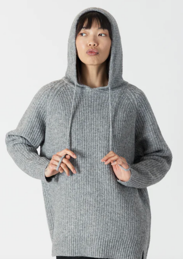 Lettie Oversized Ribbed Hoodie