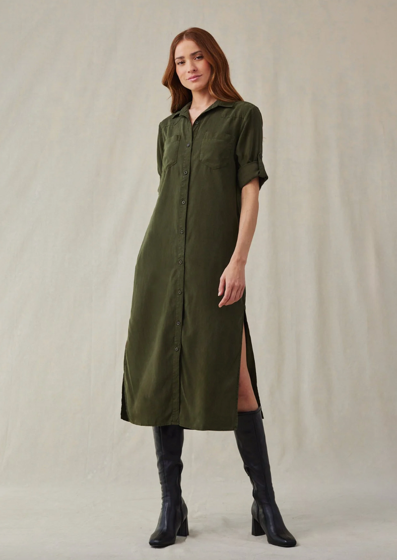 Western Yoke Duster Dress