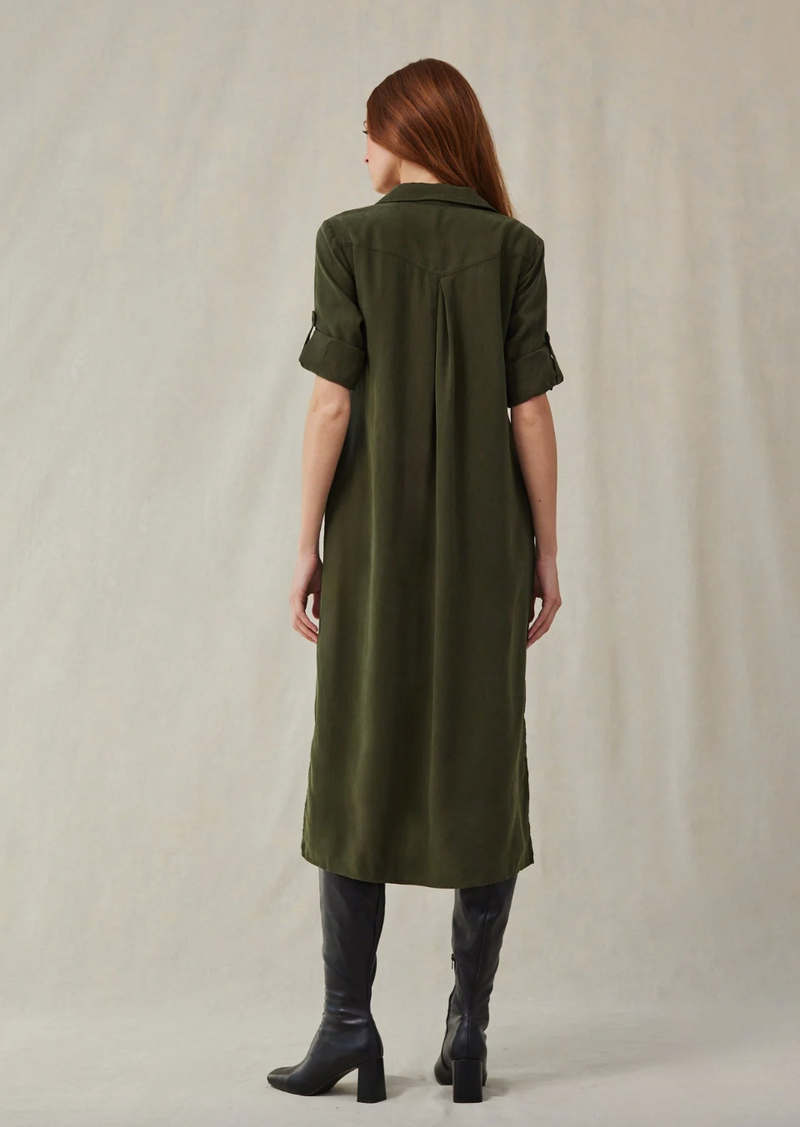 Western Yoke Duster Dress