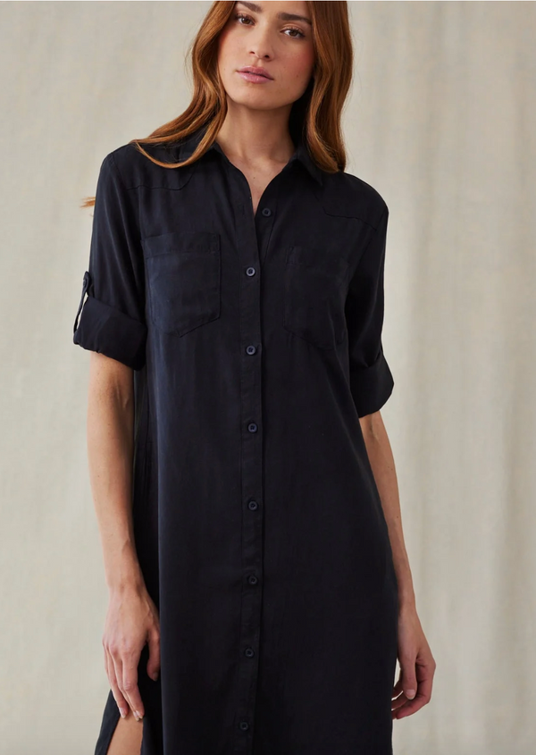 Western Yoke Duster Dress