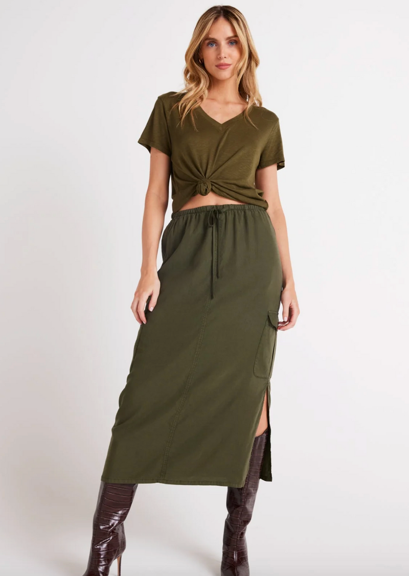 Cargo Midi Skirt