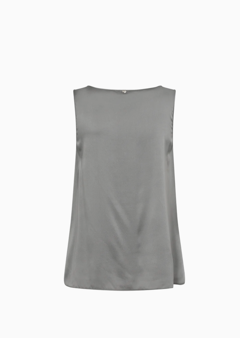 Astrid V-Neck Silk Tank Top