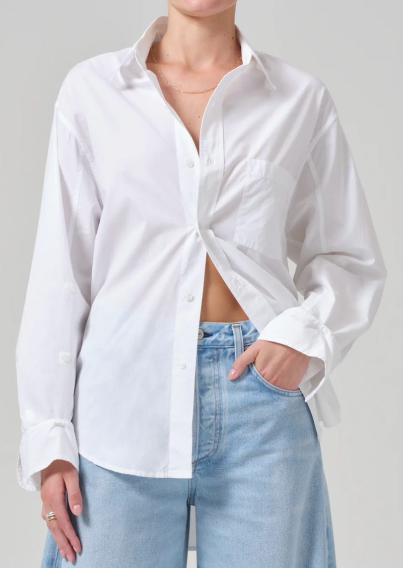 Kayla Shirt | Optic White