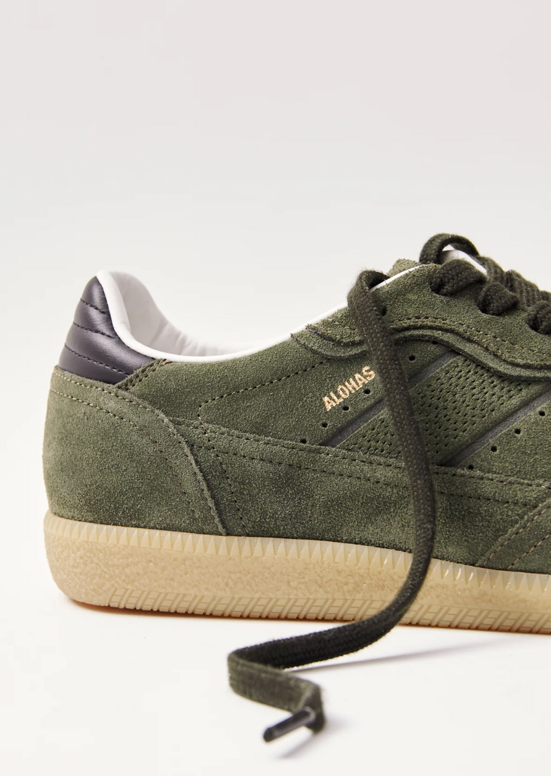 Tb.490 Rife Leather Sneakers | Dusty Olive