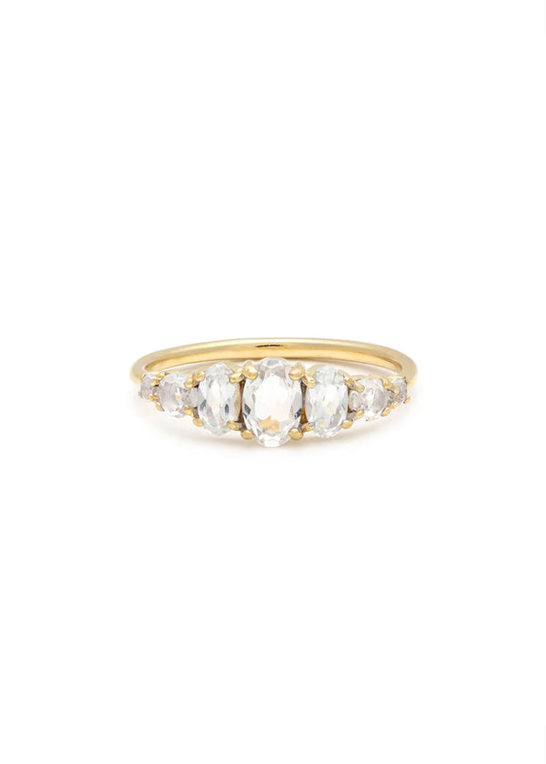 Bijette Ring | White Topaz