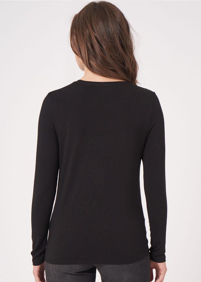 Long-Sleeved Top | Black