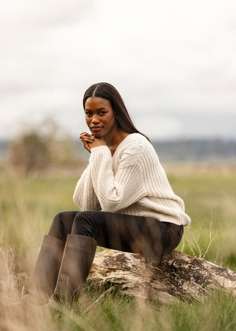 Gentle Fawn | Octavia Knit Sweater | Cream
