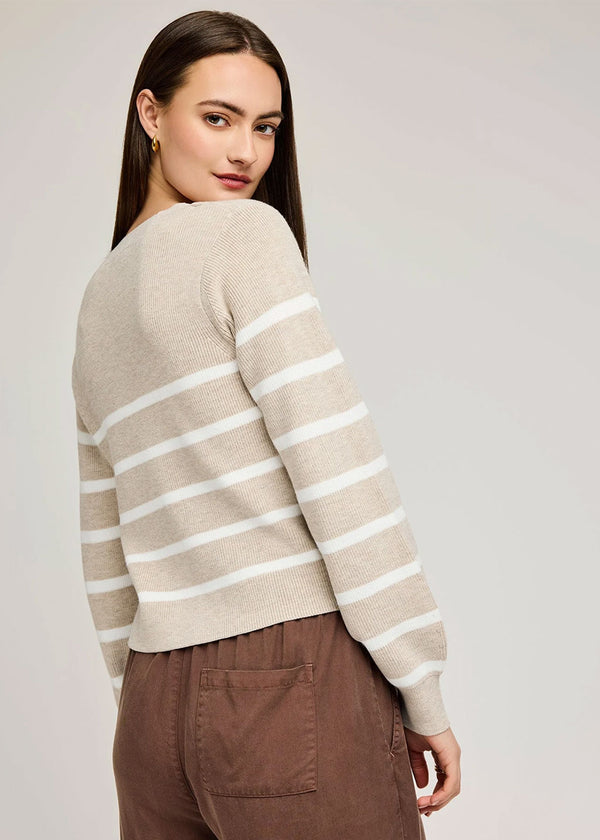 Eden Striped Cardigan | GF