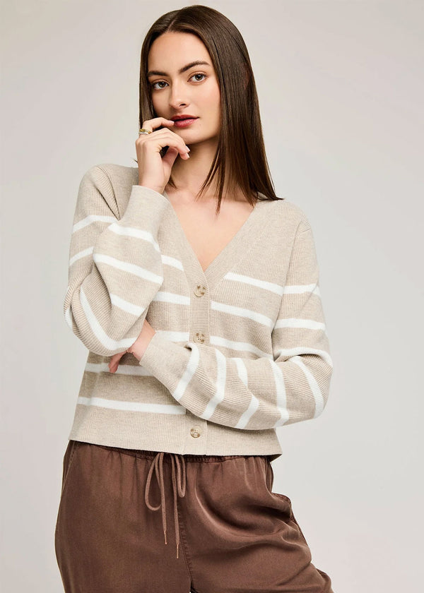 Eden Striped Cardigan | GF