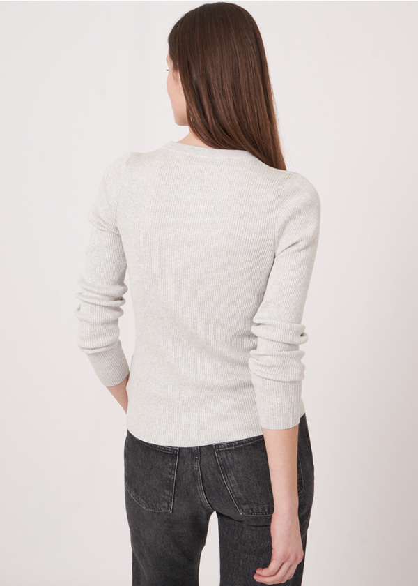 Knitted Pullover | Ice