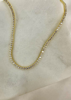 Audrey Pavé Necklace