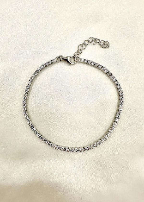 Audrey Pavé Bracelet | Silver