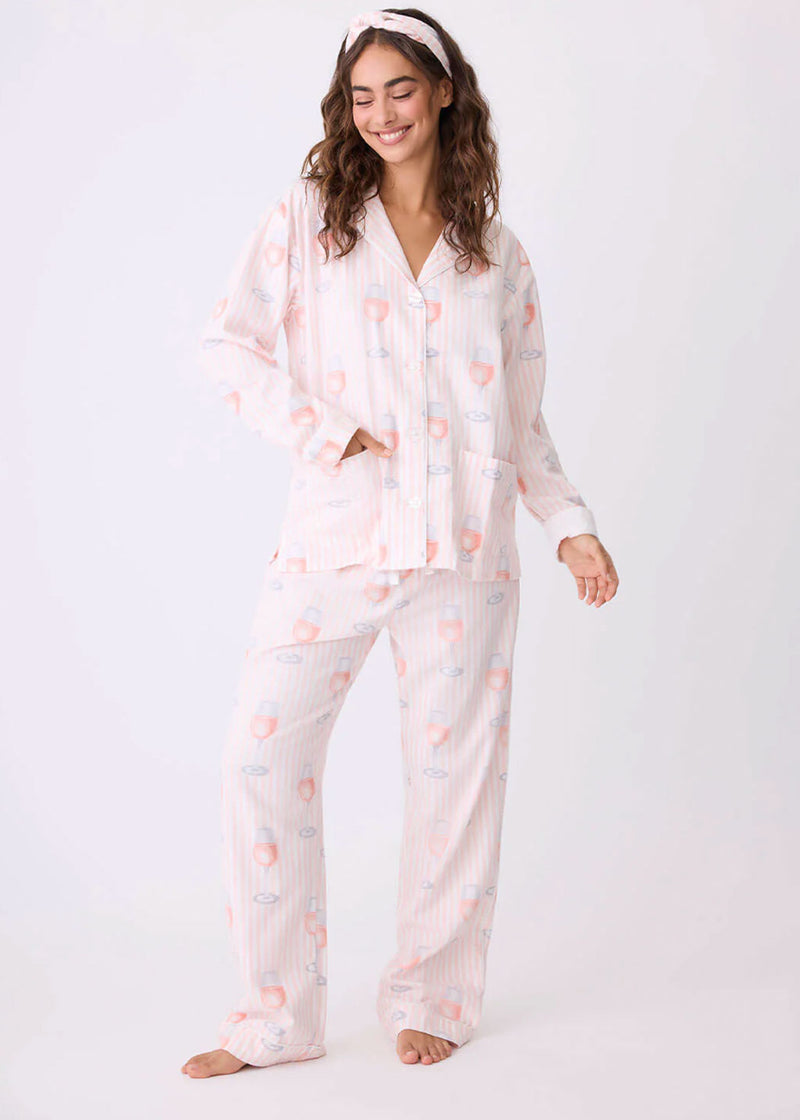 PJ Salvage | Rose All Day Flannel PJ Set