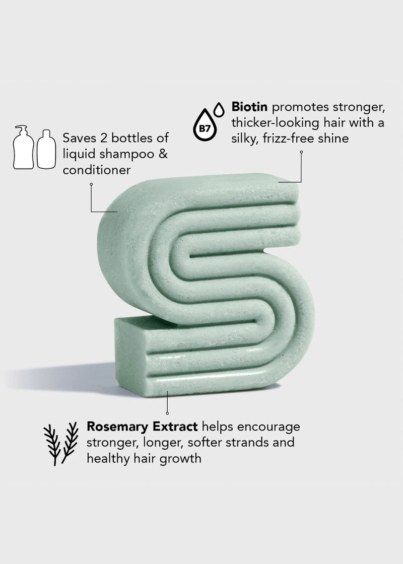 Solid Shampoo | Rosemary & Biotin