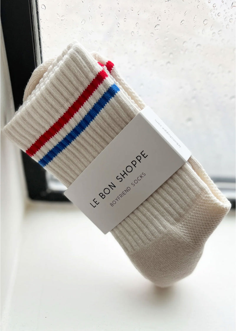 Striped Boyfriend Socks