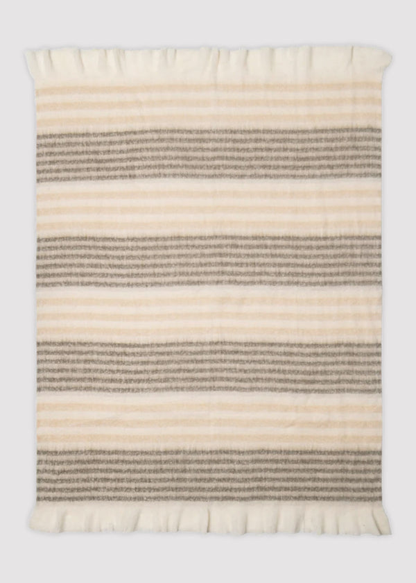 Telluride Blanket Throw | Pastel Brown