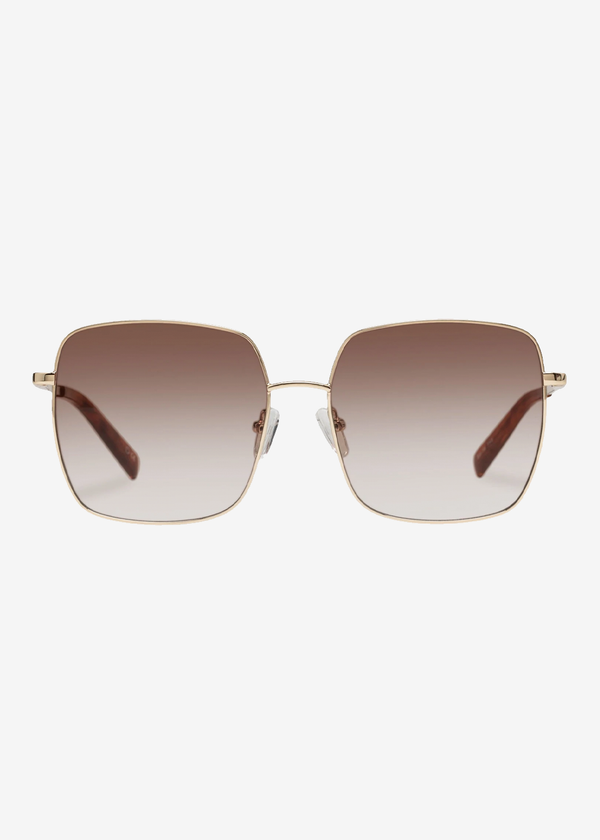 Le Specs Cherished Sunglasses | Gold Tan