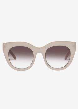 Le Specs Air Heart Sunglasses | Oatmeal